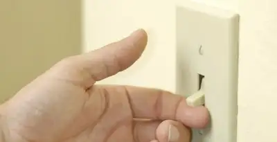 Electrical switch repair improving home safety and functionality in Redding, CA
