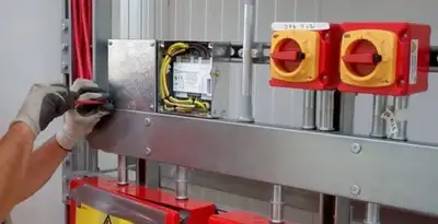 fire alarm installation service with certified electricians wiring fire alarm control equipment in Redding, CA
