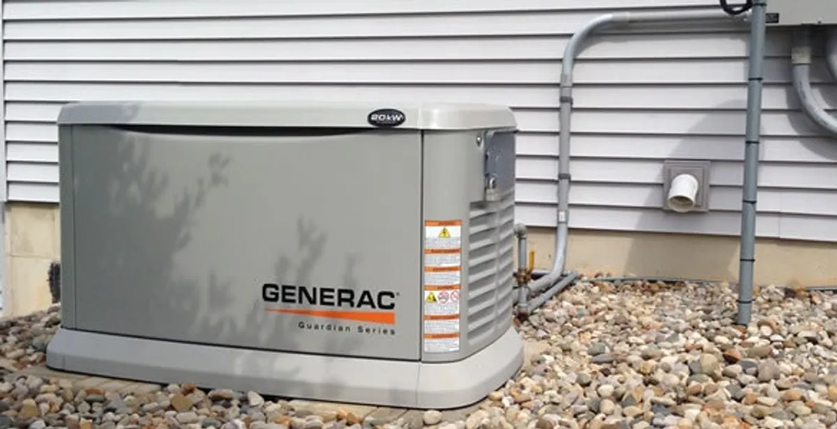 generator installation service featuring outdoor standby generator setup by licensed electricians in Redding, CA