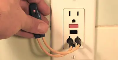 gfci circuits service testing ground fault circuit interrupter outlet to ensure electrical protection in Redding, CA