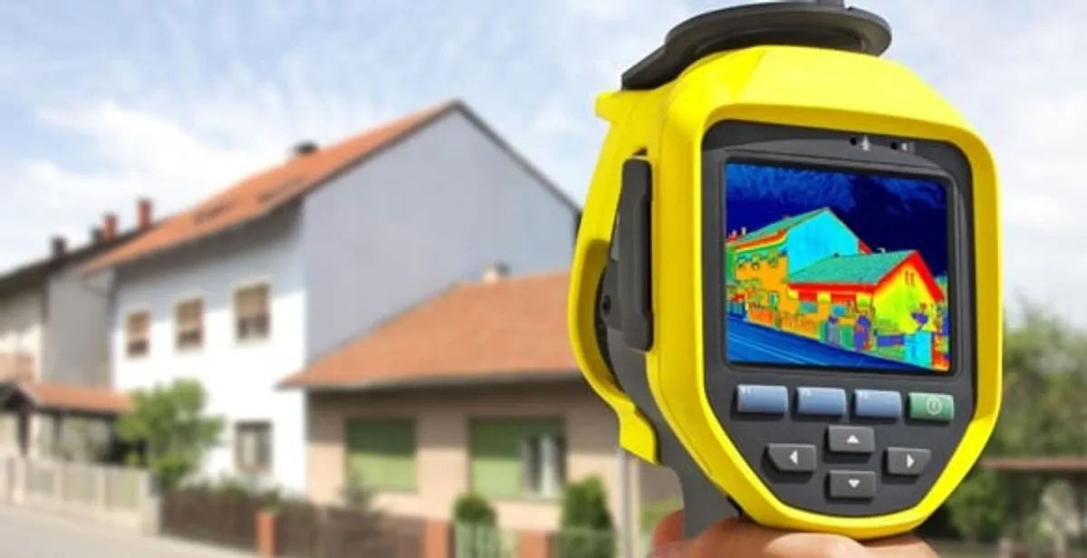 home energy audit service performing exterior thermal inspection to identify energy loss in Redding, CA