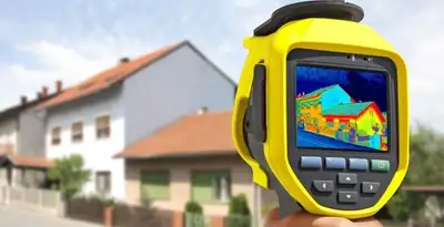 home energy audit service performing exterior thermal inspection to identify energy loss in Redding, CA