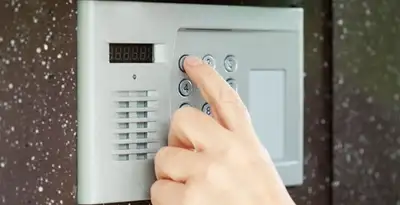 intercom system for home installation services with indoor access control keypad in Redding, CA