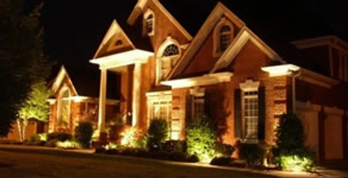 landscape lighting installation services enhancing residential exterior lighting in Redding, CA