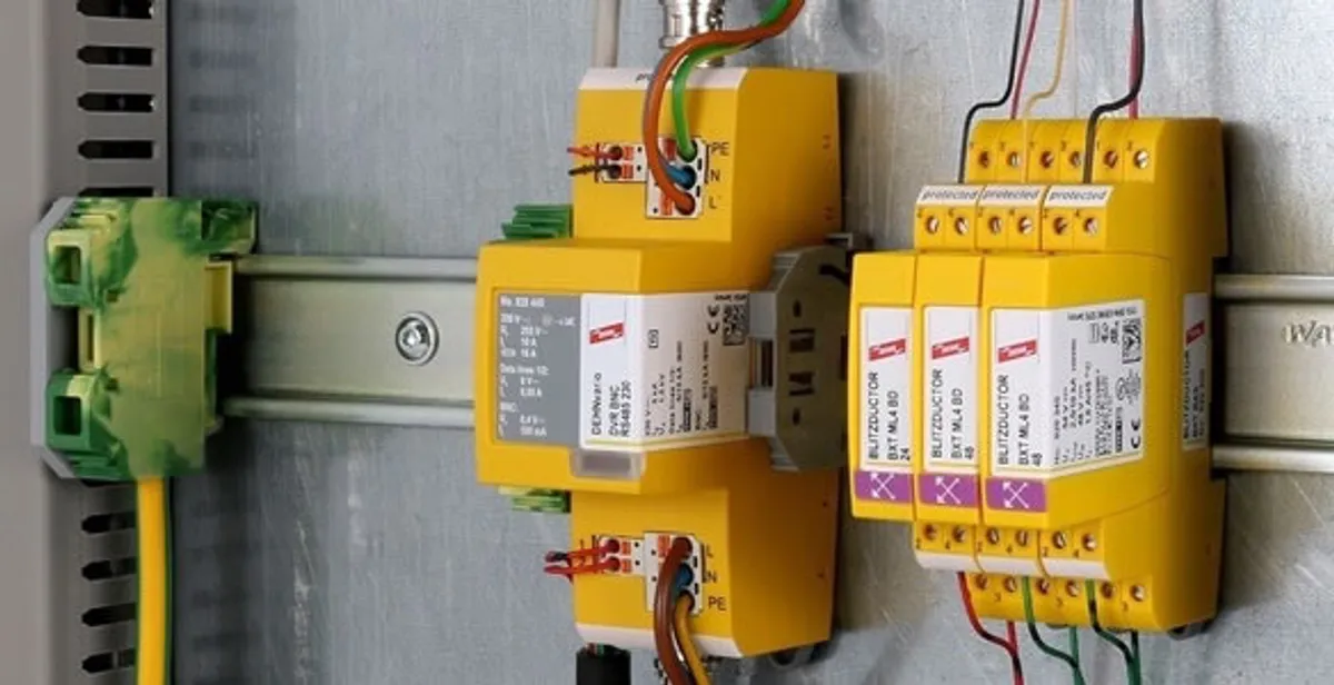 lightning surge protection system with surge suppressors installed by electrical service professionals in Redding, CA