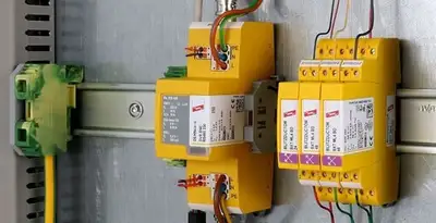 lightning surge protection system with surge suppressors installed by electrical service professionals in Redding, CA