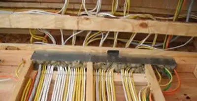 new construction wiring services with organized electrical rough-in performed by licensed electricians in Redding, CA